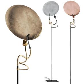 现代金属落地灯